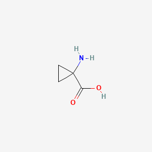 Chemical structure of 1-Aminocyclopropane-1-carboxylic acid
