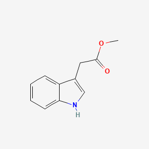 Chemical structure of Methyl indole-3-acetate