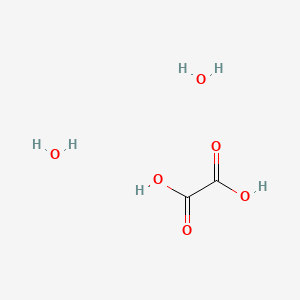 Chemical structure of Oxalic acid dihydrate