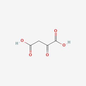 Chemical structure of Oxaloacetic Acid