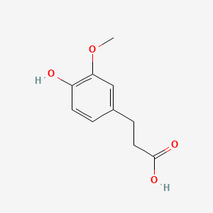 Chemical structure of Dihydroferulic acid