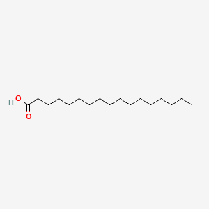 Chemical structure of Heptadecanoic acid