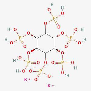 Chemical structure of Phytic acid potassium