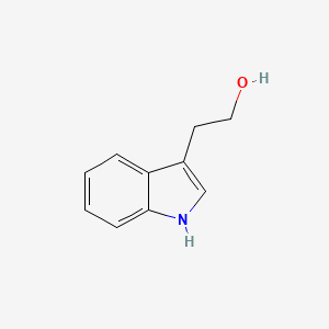 Chemical structure of Tryptophol
