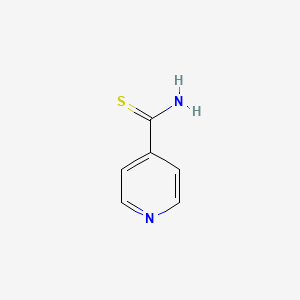 Chemical structure of Thioisonicotinamide