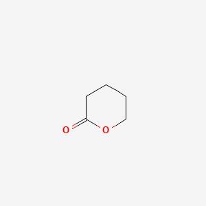 Chemical structure of Delta-Valerolactone