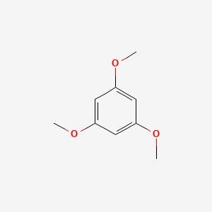 Chemical structure of 1,3,5-Trimethoxybenzene