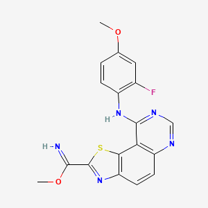 Chemical structure of EHT 5372