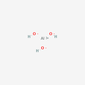 Chemical structure of Aluminum Hydroxide