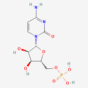 Chemical structure of 5'-Cytidylic acid