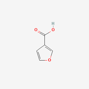 Chemical structure of 3-Furoic acid