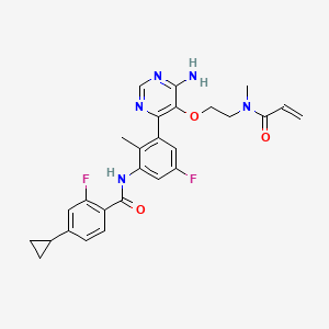 Chemical structure of Remibrutinib