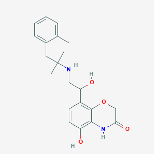 Chemical structure of BI-167107