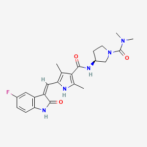 Chemical structure of Vorolanib