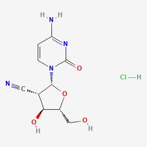 Chemical structure of CNDAC hydrochloride