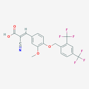 Chemical structure of PROTAC ERRα ligand 2