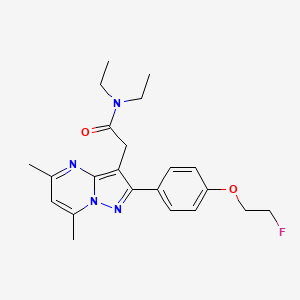 Chemical structure of DPA-714