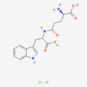 Chemical structure of Golotimod hydrochloride