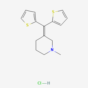 Chemical structure of Tipepidine hydrochloride