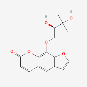 Chemical structure of Heraclenol