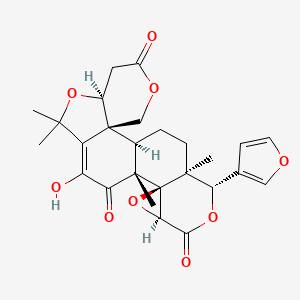 Chemical structure of Evodol