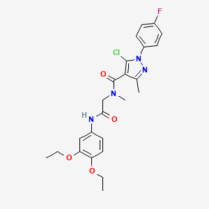 Chemical structure of GRK2-IN-1 hydrochloride