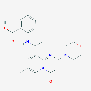 Chemical structure of rac-AZD 6482