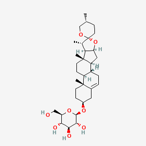 Chemical structure of Trillin