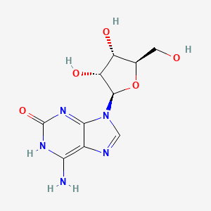 Chemical structure of Crotonoside