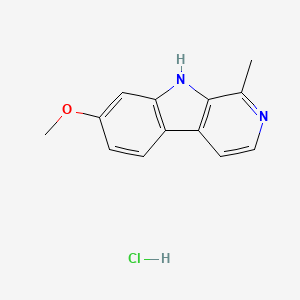 Chemical structure of Harmine hydrochloride