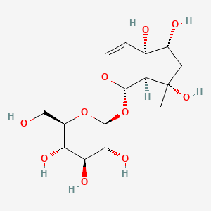 Chemical structure of Harpagide