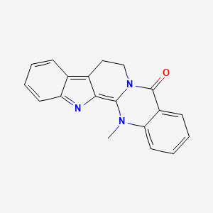 Chemical structure of Dehydroevodiamine