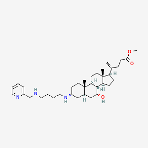 Chemical structure of DPM-1001