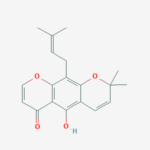 Chemical structure of Eriosematin