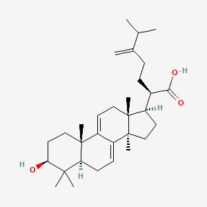 Chemical structure of Dehydroeburicoic Acid