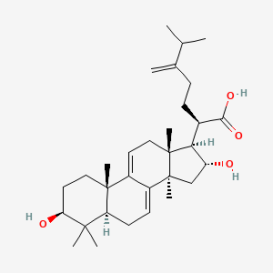 Chemical structure of Dehydrotumulosic acid
