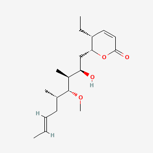 Chemical structure of Pironetin