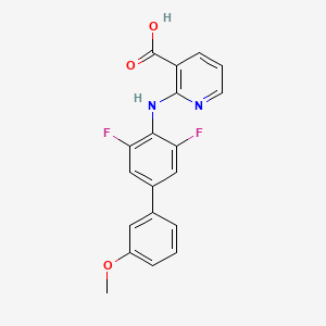 Chemical structure of ASLAN003
