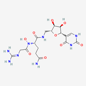 Chemical structure of Pseudouridimycin