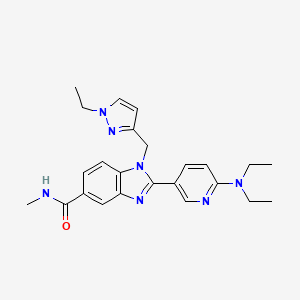Chemical structure of CBP/p300-IN-3