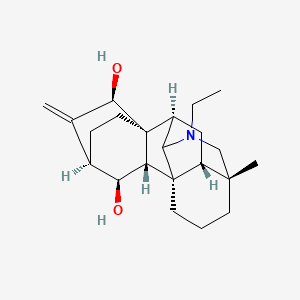 Chemical structure of Denudatine