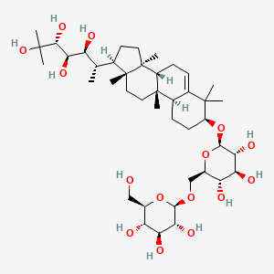 Chemical structure of Momordicoside A