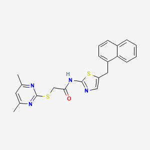 Chemical structure of SirReal2
