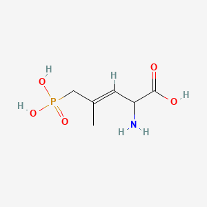 Chemical structure of CGP 37849