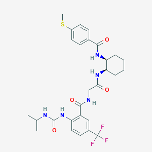 Chemical structure of BMS CCR2 22