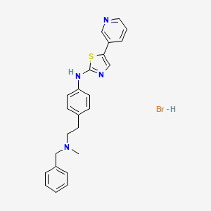 Chemical structure of GSK205