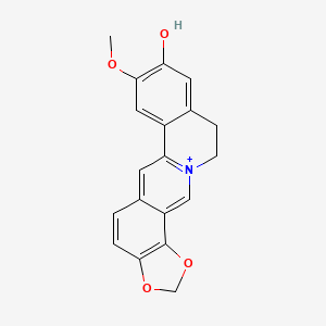 Chemical structure of Groenlandicine