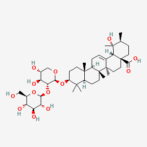 Chemical structure of Ilexoside D