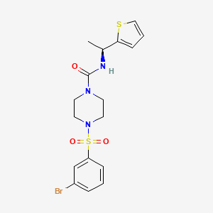 Chemical structure of T6167923
