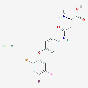 Chemical structure of WAY-213613 hydrochloride